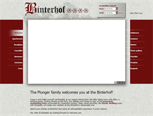 Tablet Screenshot of binterhof.com